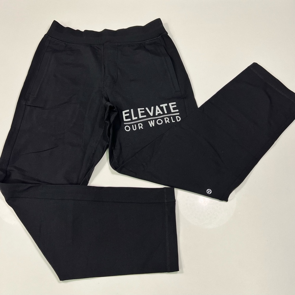 lululemon Men’s Kung Fu Pant / Medium “ELEVATE OUR WORLD”